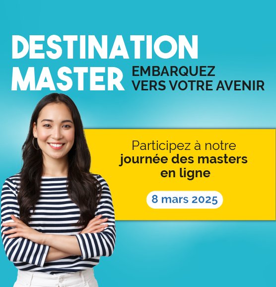 Journée des masters en ligne le 8 mars 2025